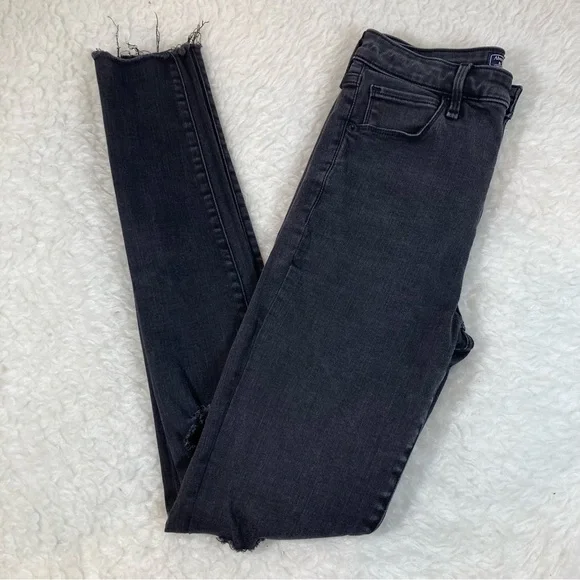 Abercrombie & Fitch Simone High Rise Skinny Jeans In Black - Picture 3 of 5